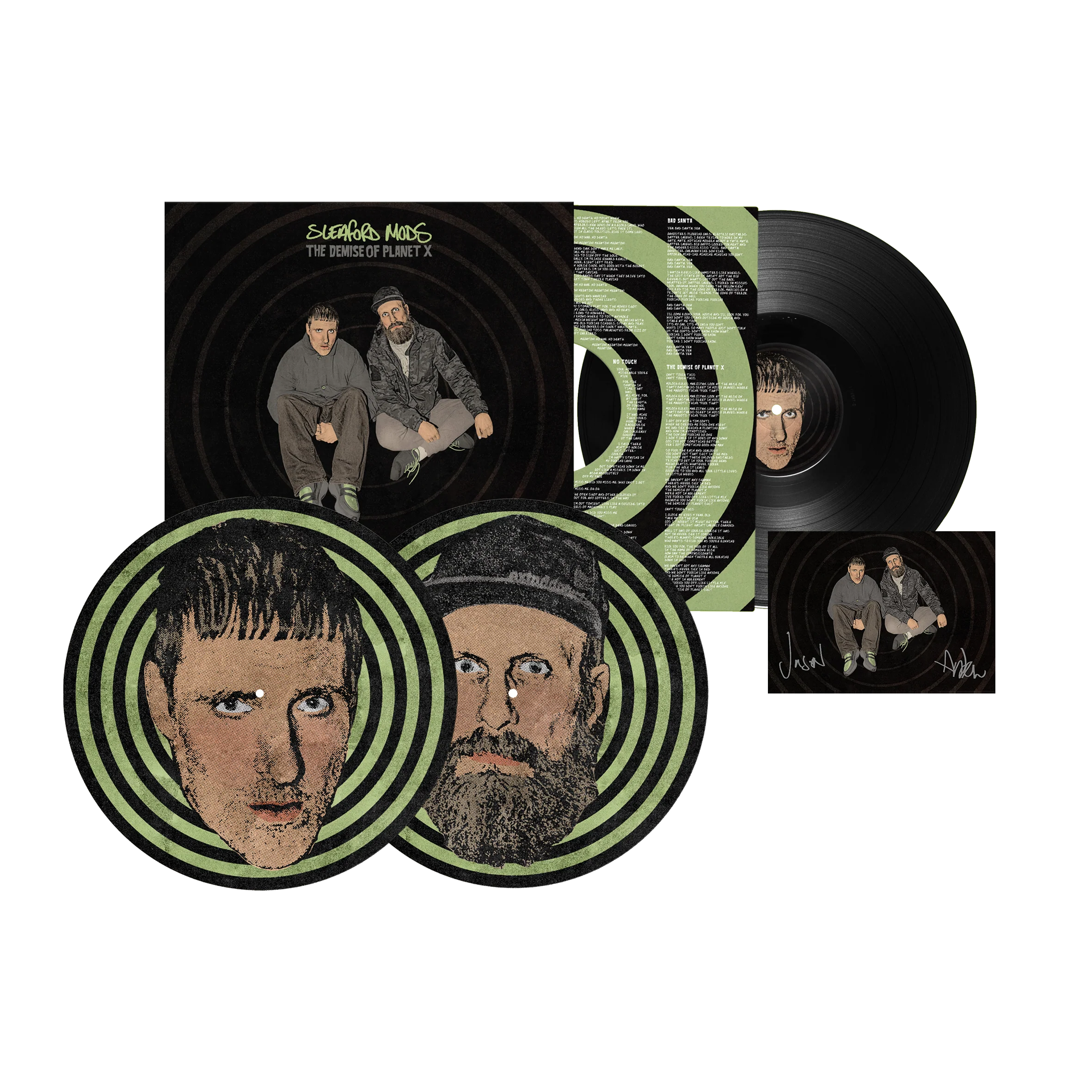 Black LP, Slipmat + Download