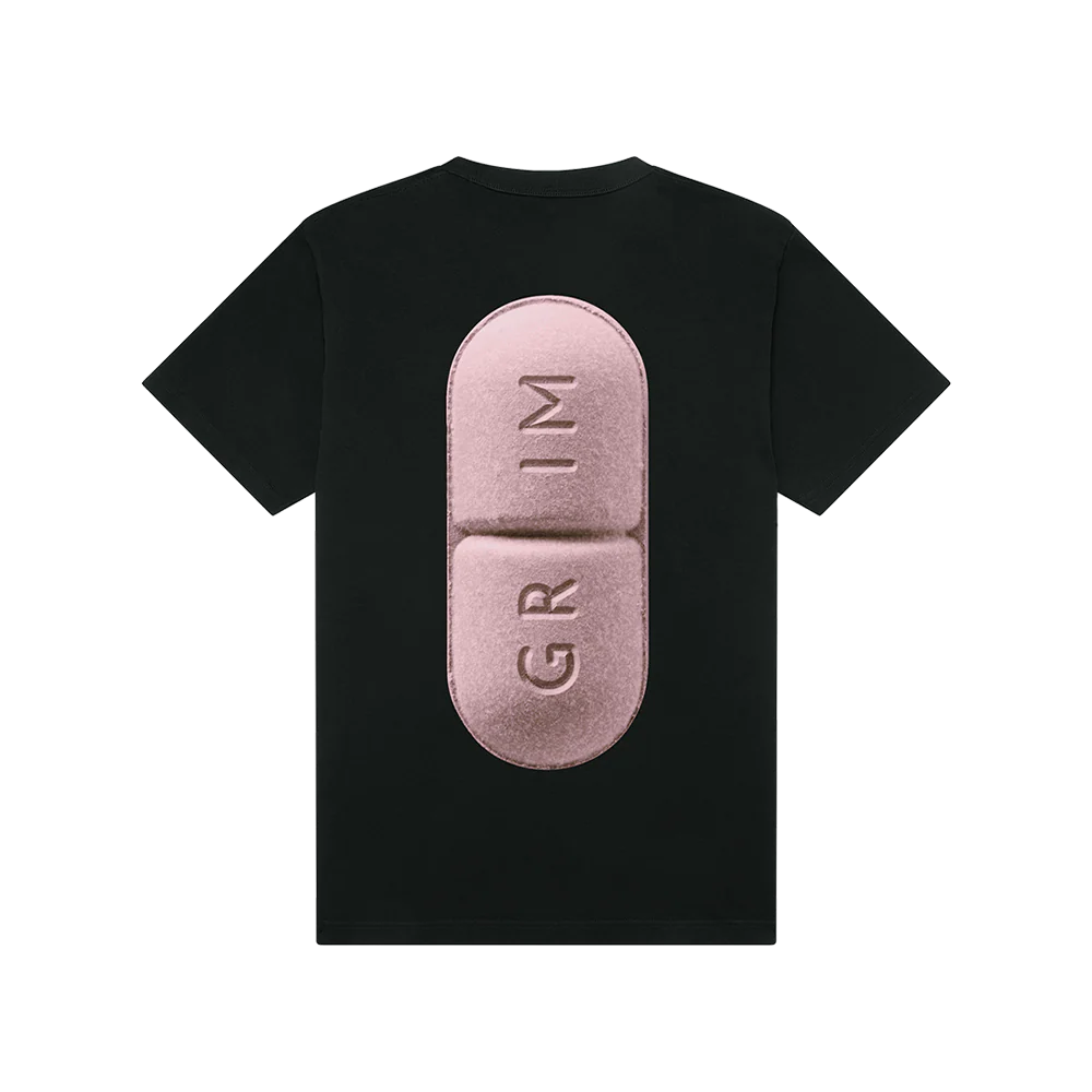MORE UK GRIM: Pink Vinyl LP, T-Shirt + Sticker Pack - Image 5