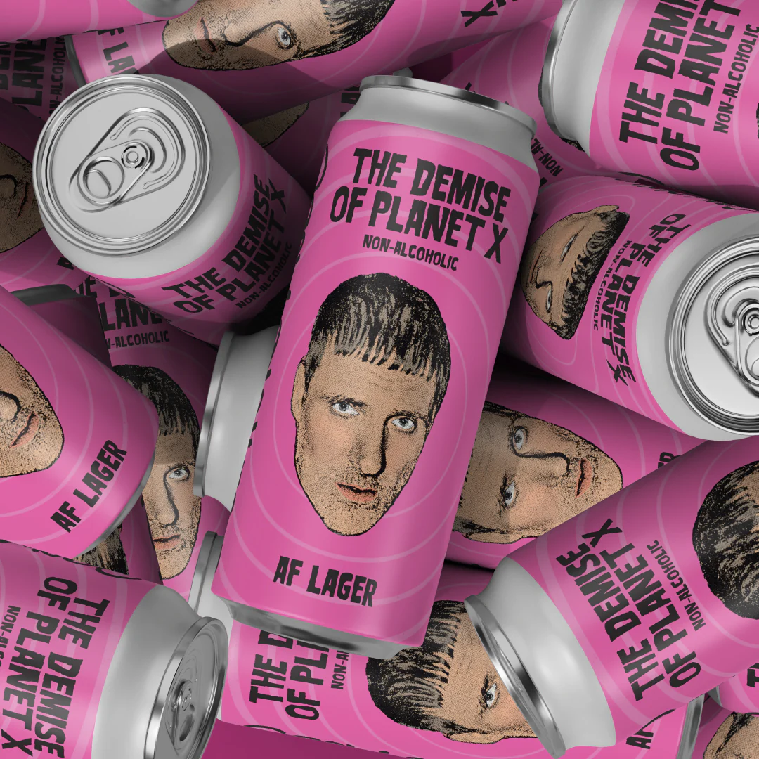 The Demise Of Planet X: Alcohol-Free Lager (0.5%) (Box of 12) - Image 3