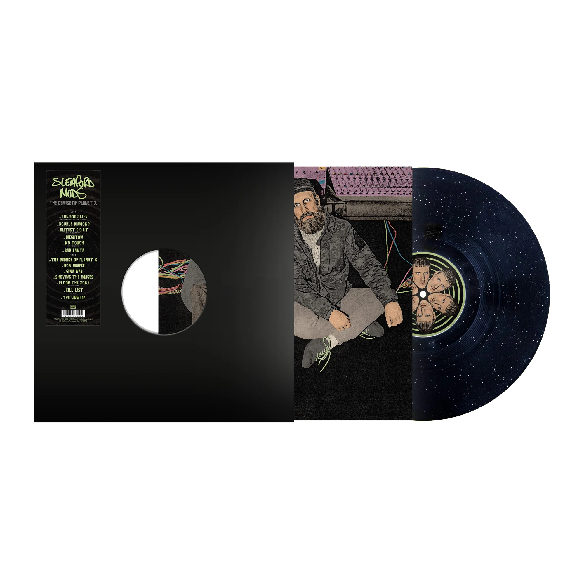 The Demise Of Planet X: Black Label Sparkle Vinyl LP (48hr Exclusive)