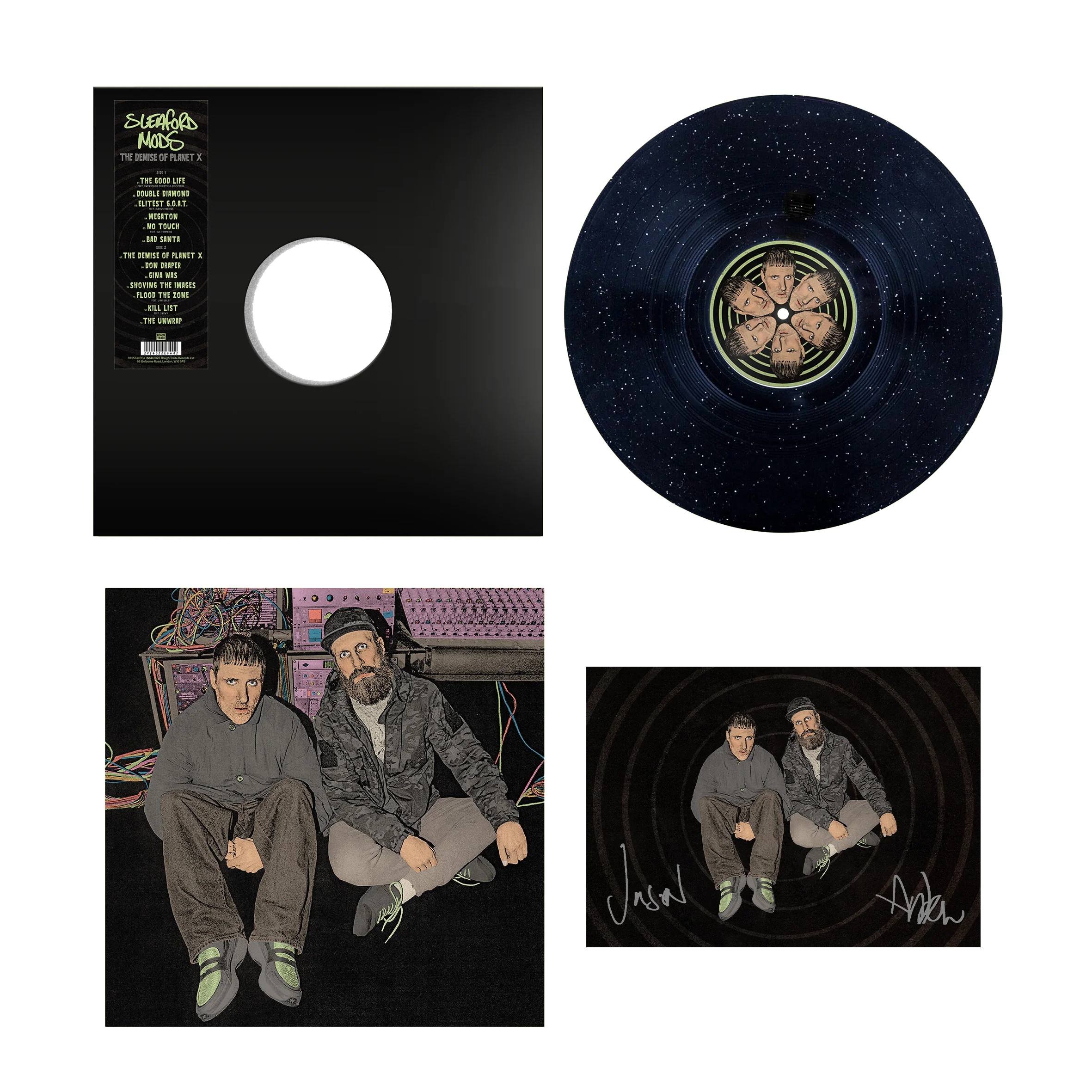 The Demise of Planet X: Black Label Sparkle LP + Download