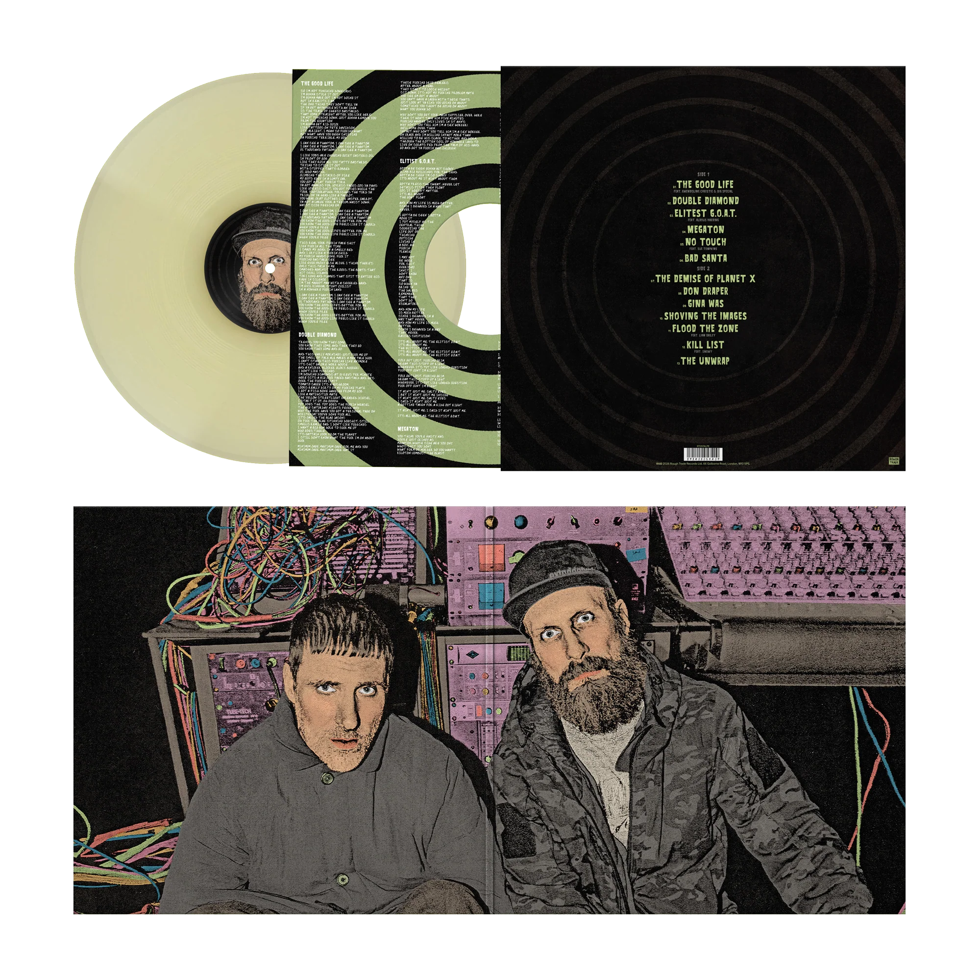 The Demise Of Planet X: Glow In The Dark Vinyl LP - Image 3