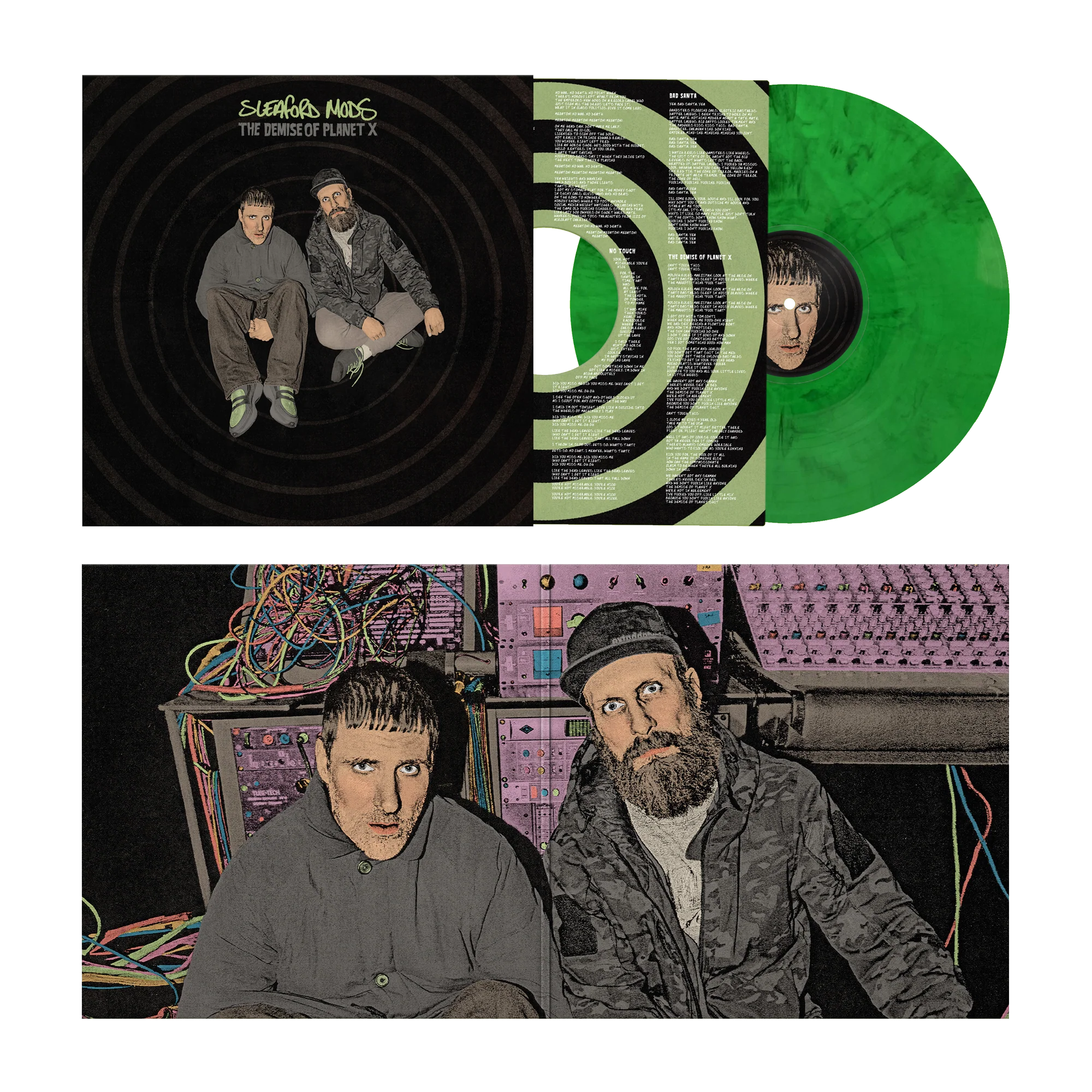 The Demise Of Planet X: Neon Green Marble Vinyl LP (Indie Exclusive)
