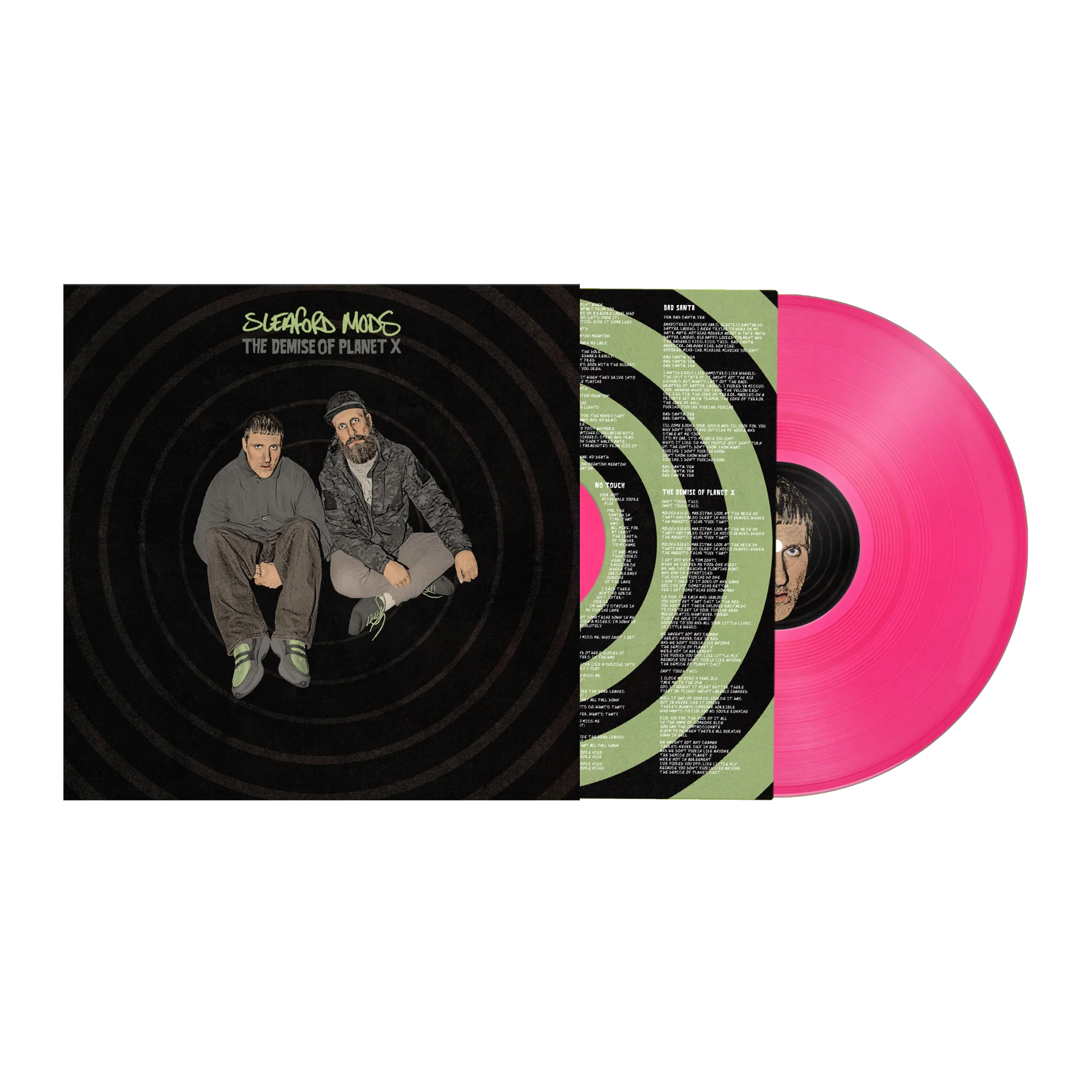 The Demise Of Planet X: Neon Pink Vinyl LP