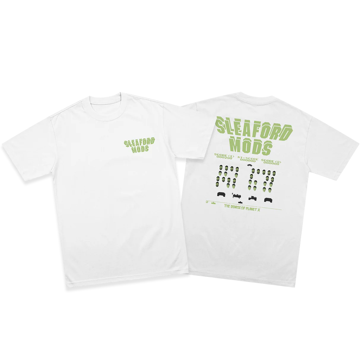 The Demise Of Planet X: White T-Shirt. - Image 2