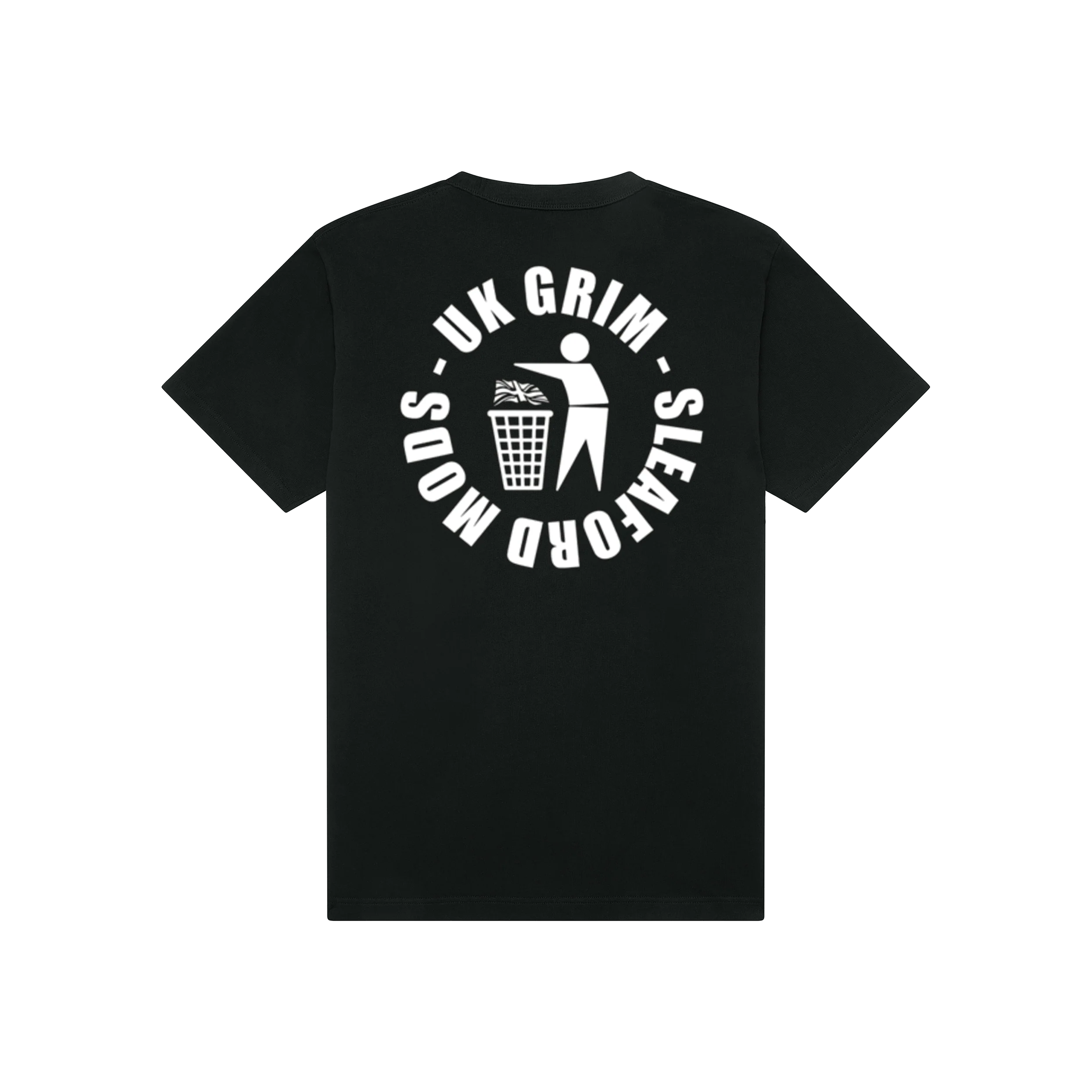 UK GRIM: Black T-Shirt - Image 2
